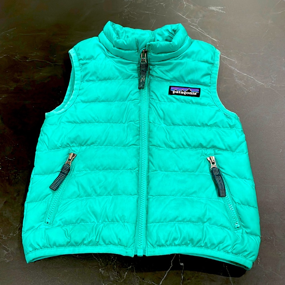 Patagonia green vest!
